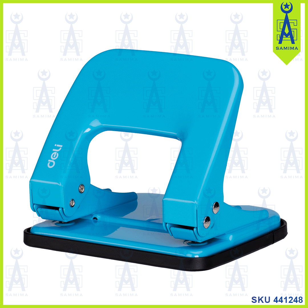 DELI, DELI 0137 2-HOLE PAPER PUNCH 20 SHEETS 5.5MM