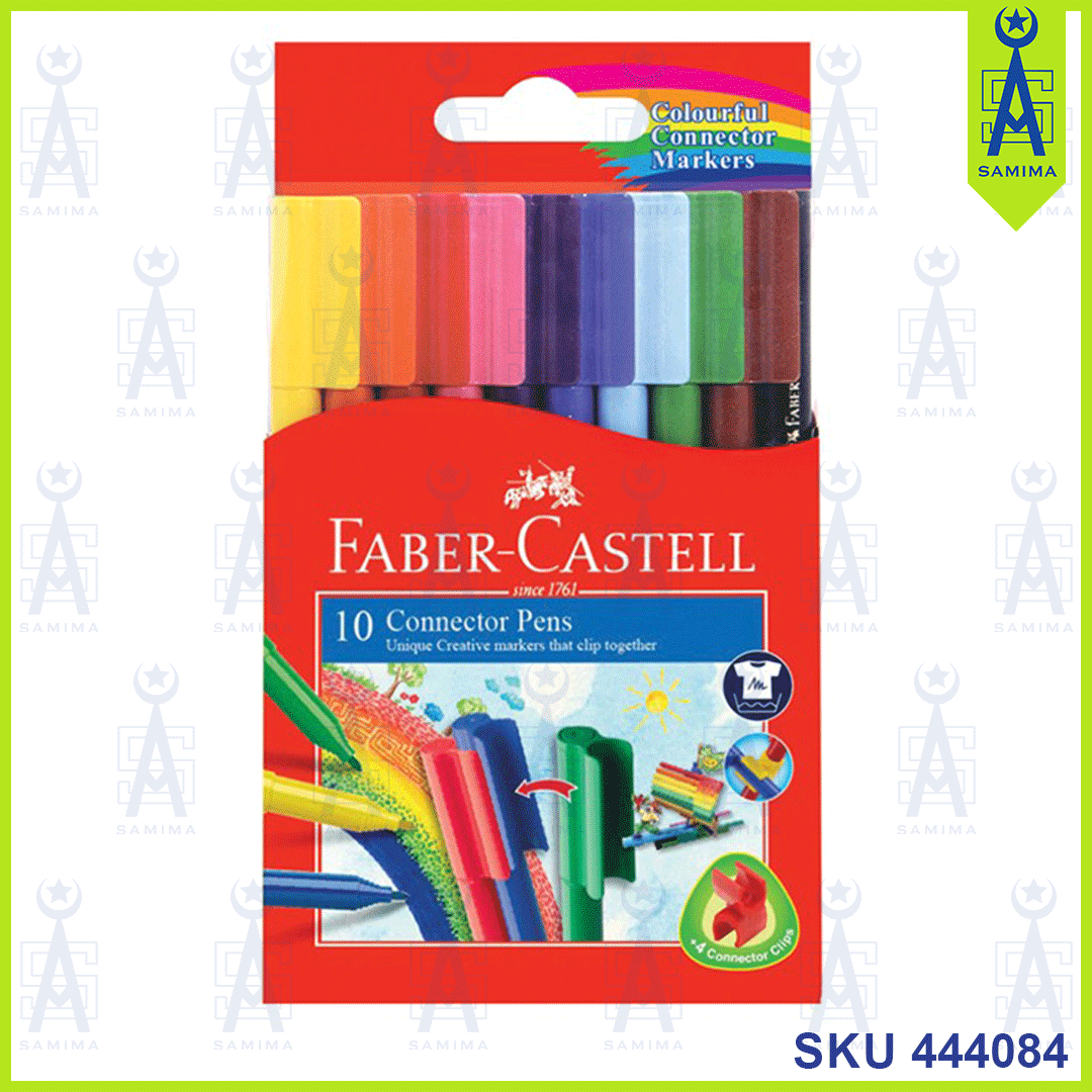 Faber-Castell, FABER CASTELL 11150A CONNECTOR PEN 10'S