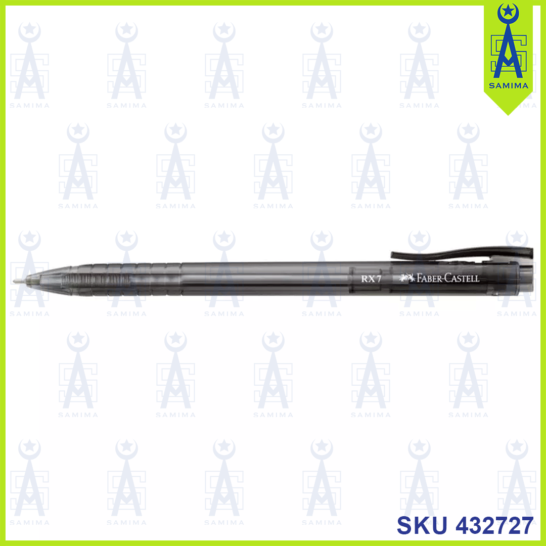 Faber-Castell, FABER CASTELL BALL PEN RX7 BLACK