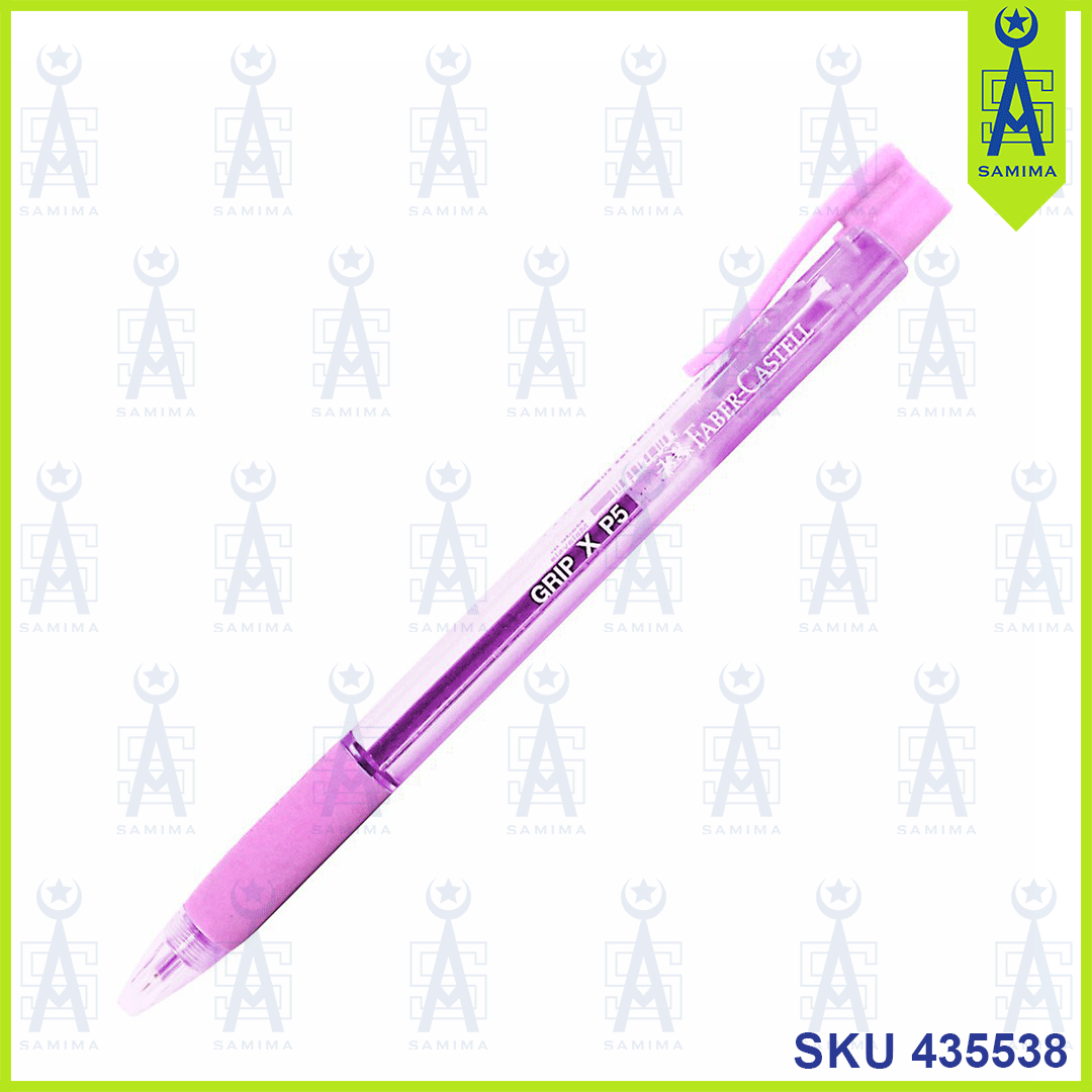 Faber-Castell, FABER-CASTELL GRIP X P5 0.5MM PINK 545013