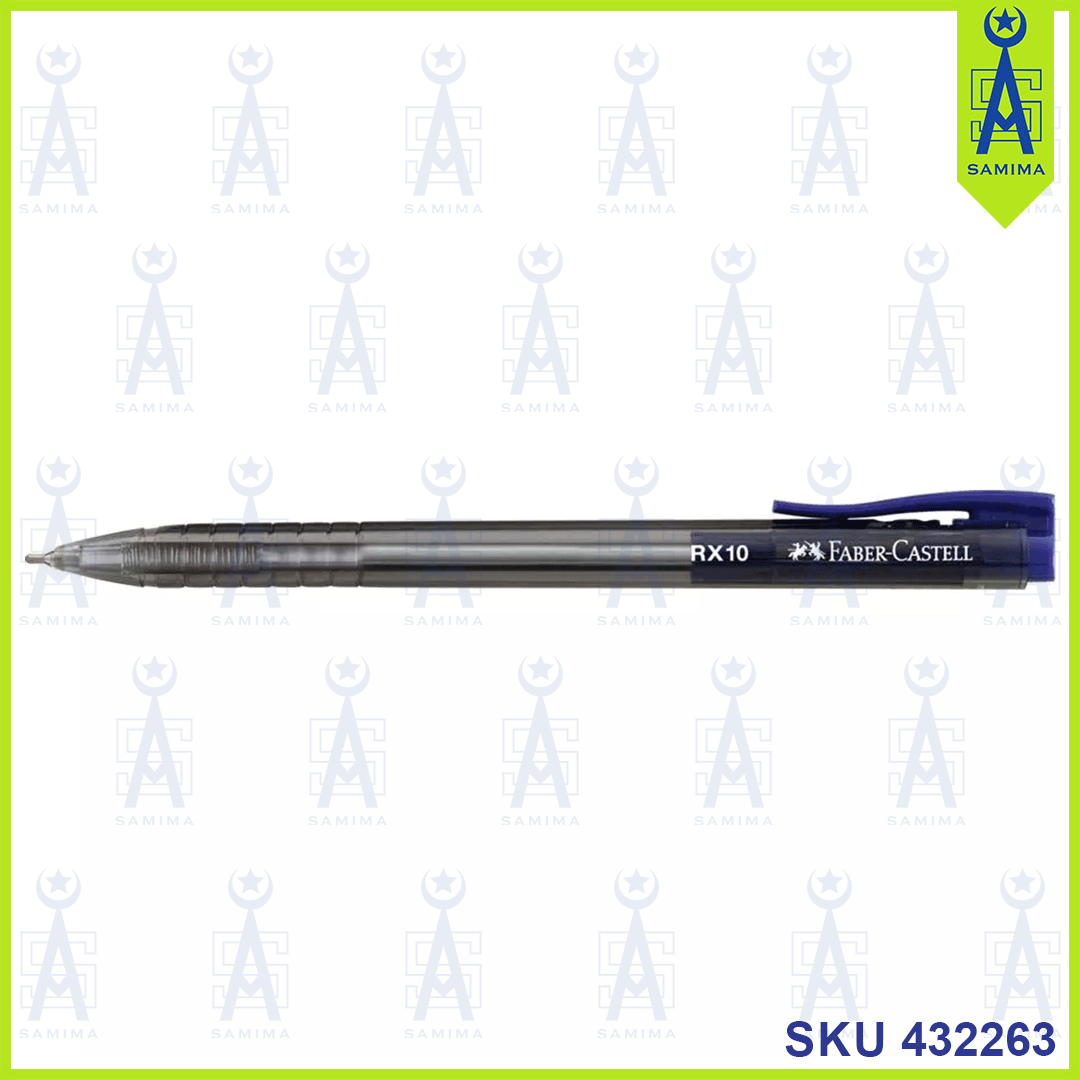 Faber-Castell, Faber-Castell BALL PEN RX-10 1.0MM BLUE