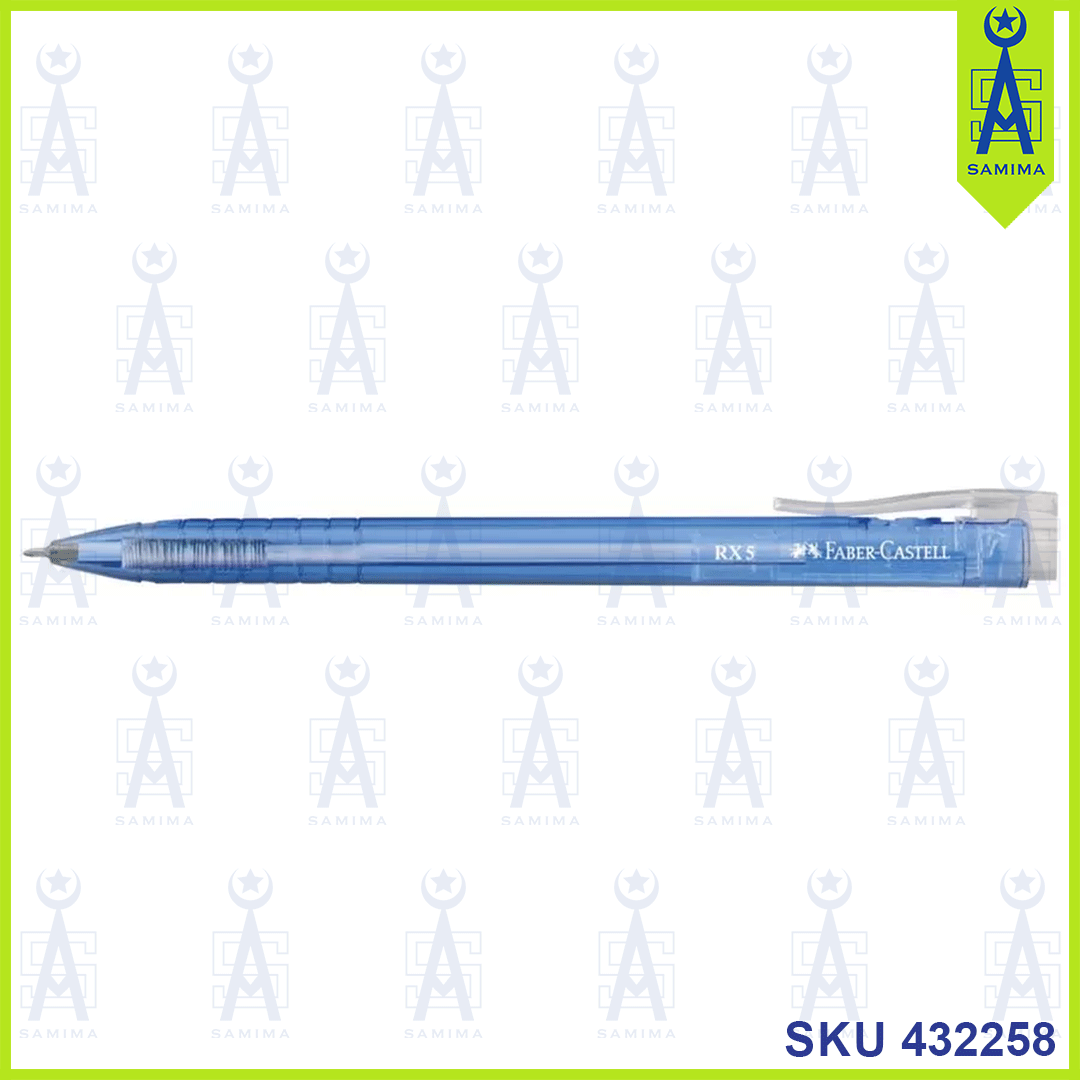 Faber-Castell, Faber-Castell BALL PEN RX 5 0.5MM BLUE