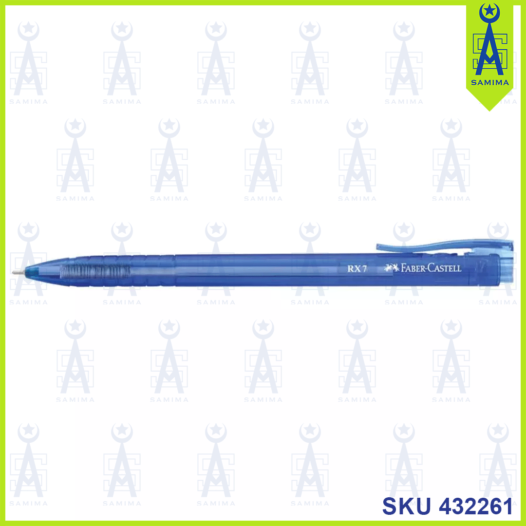 Faber-Castell, Faber-Castell BALL PEN RX-7 0.7MM BLUE