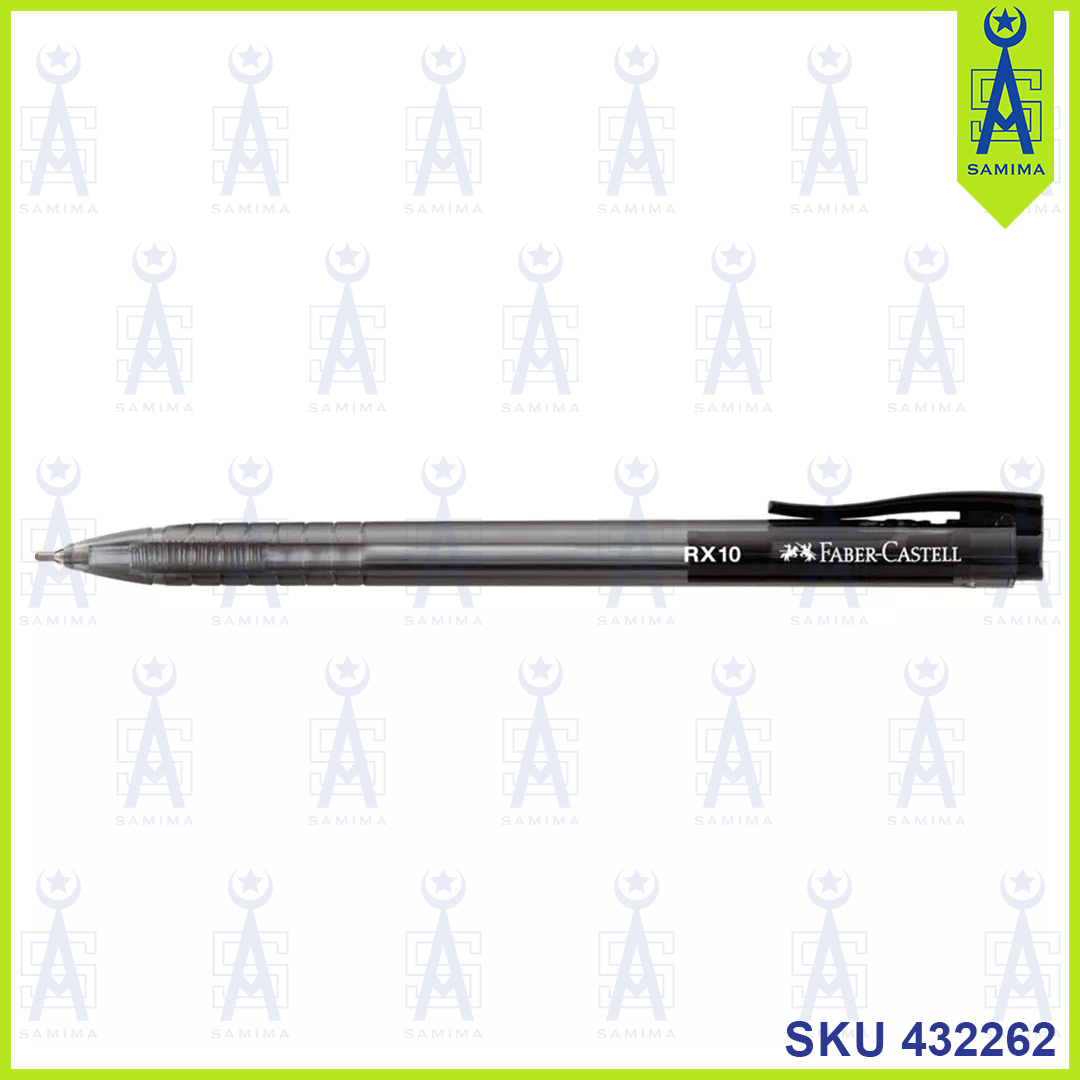 Faber-Castell, Faber-Castell BALL PEN RX10 1.0MM BLACK