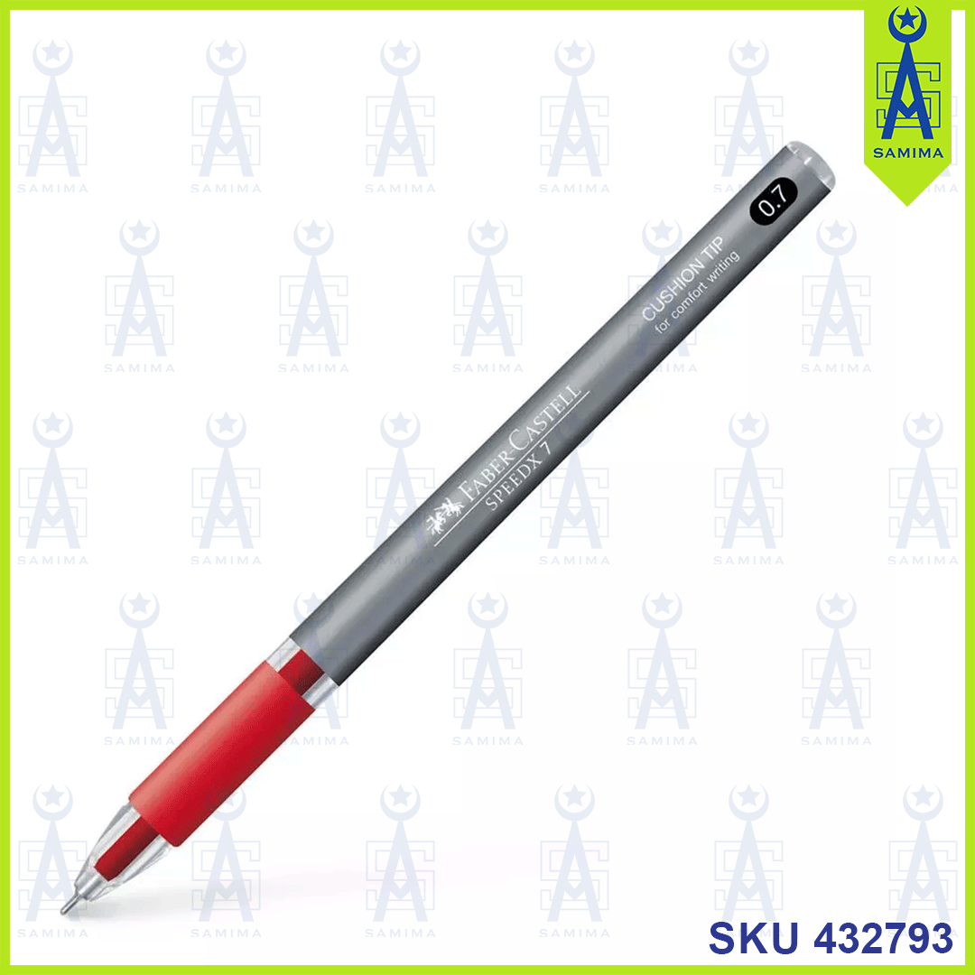 Faber-Castell, Faber-Castell SPEEDX SUPER SMOOTH PEN 0.7 MM RED