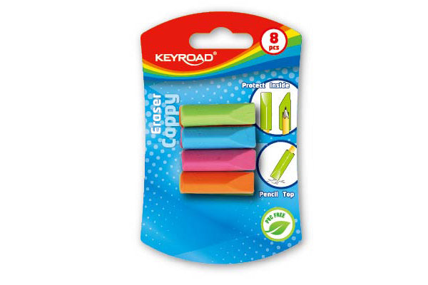 KeyRoad, KEYROAD ERASER TOP B/CARD KR970702   8'S