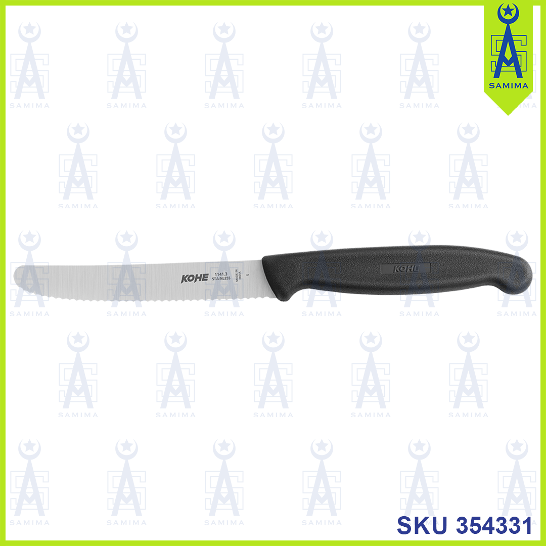 KOHE, KOHE 1141-3 UTILITY KNIFE WIDE SERRATED