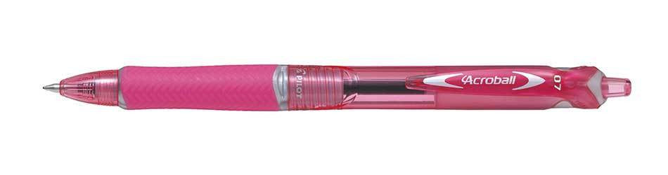 Pilot, PILOT  BPAB15 F/P ROLLER PEN ACROBALL (F)PINK