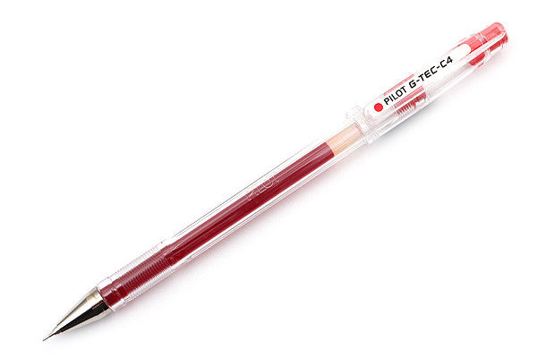 Pilot, PILOT G-TEC-C4  RED PEN 0.4