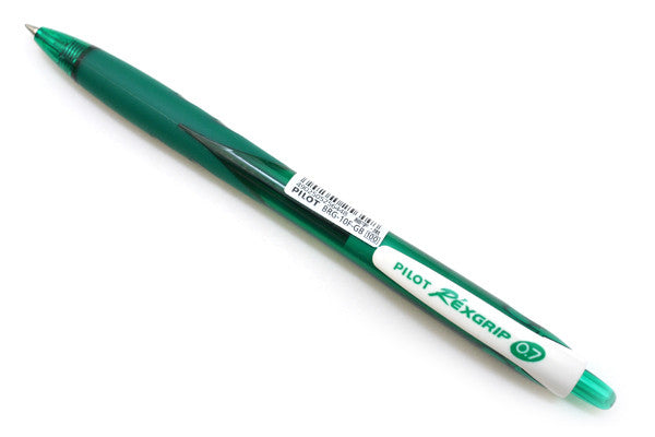 Pilot, PILOT REXGRIP 0.7 BLUE PEN (GREEN)