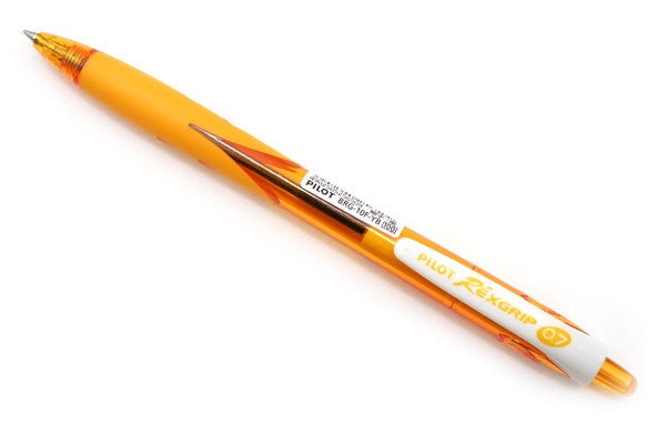 Pilot, PILOT REXGRIP 0.7 BLUE PEN (YELLOW)